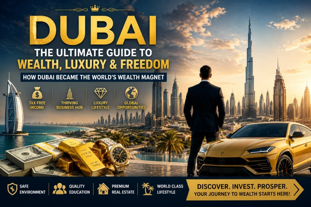 Dubai wealth, millionaire lifestyle and luxury property investment guide